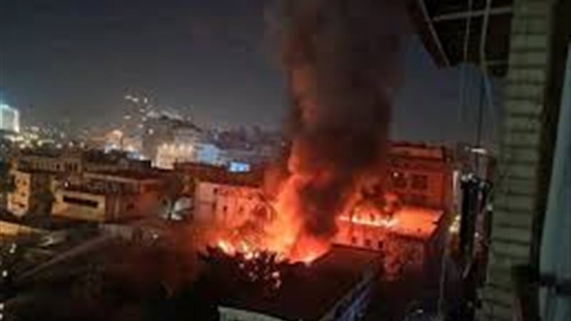 الحريق
