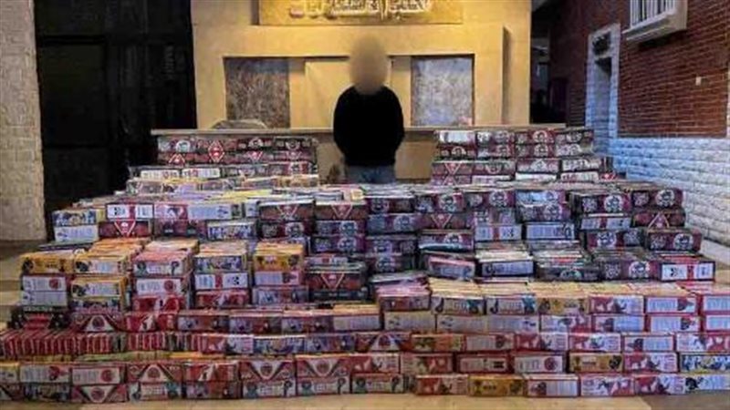 الألعاب النارية المضبوطة