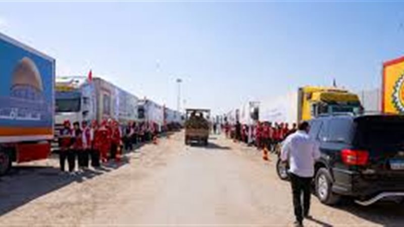 دخول المساعدات الانسانية