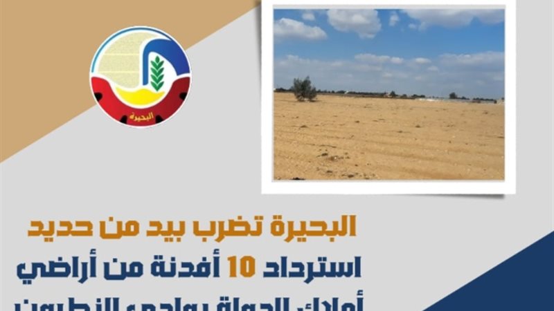 البحيرة تضرب بيد
