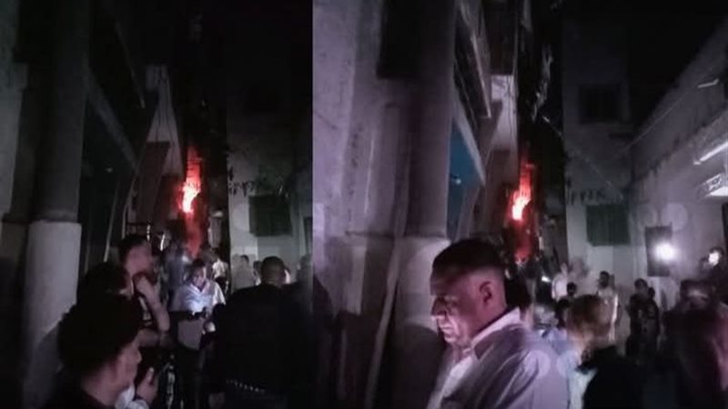 حريق الدرب الأحمر