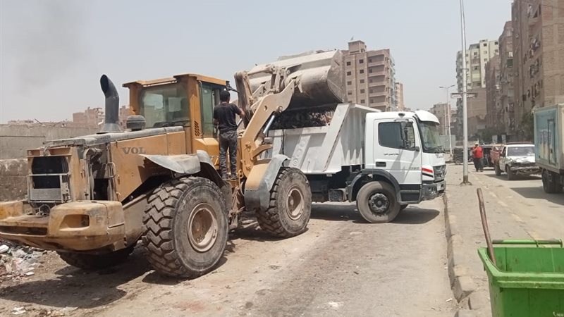 جانب من رفع الاشغالات