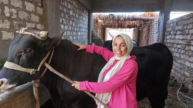 المعلمة آية من داخل