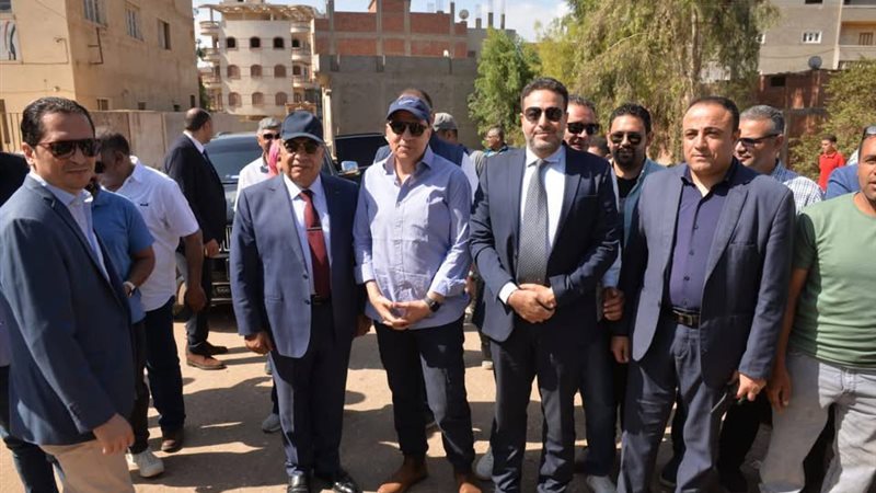 أثناء الجولة التفقدية
