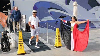 ميناء الإسكندرية يستقبل السفينة السياحية العملاقة Ms Norwegian Viva