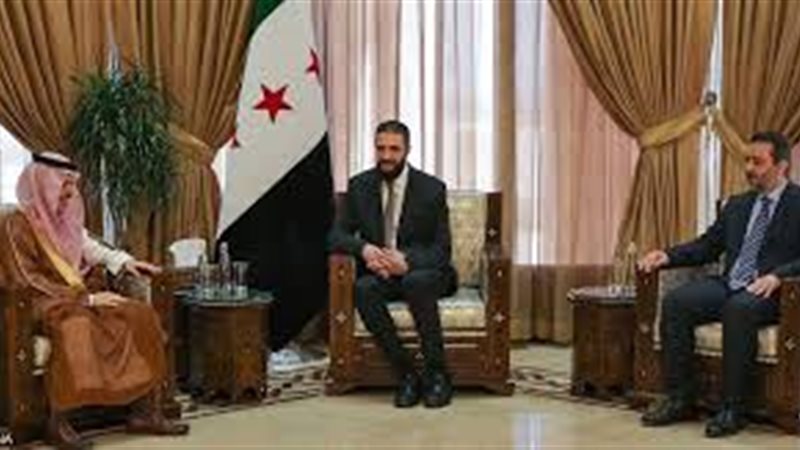 الشرع ووزير الخارجية