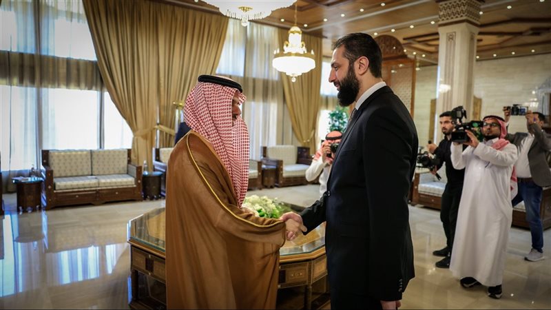 الشرع يستقبل وزير