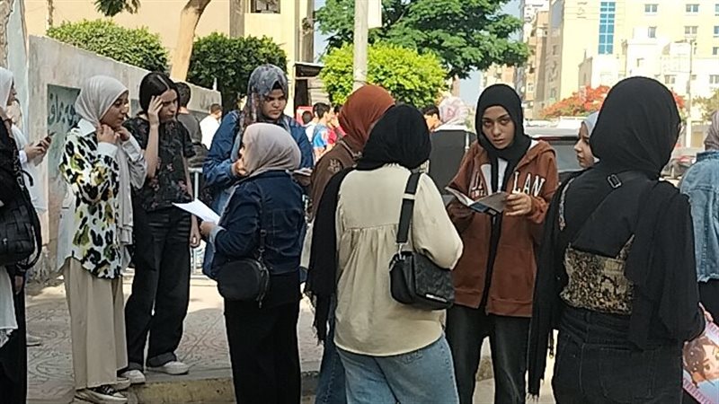جانب من دخول الطلاب