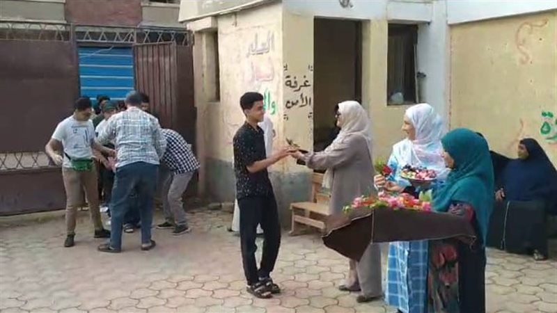 نهاية الشهاده الاعداديه