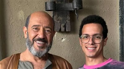 بالصور .. أشرف عبد الباقي يتصدر كواليس فيلم 