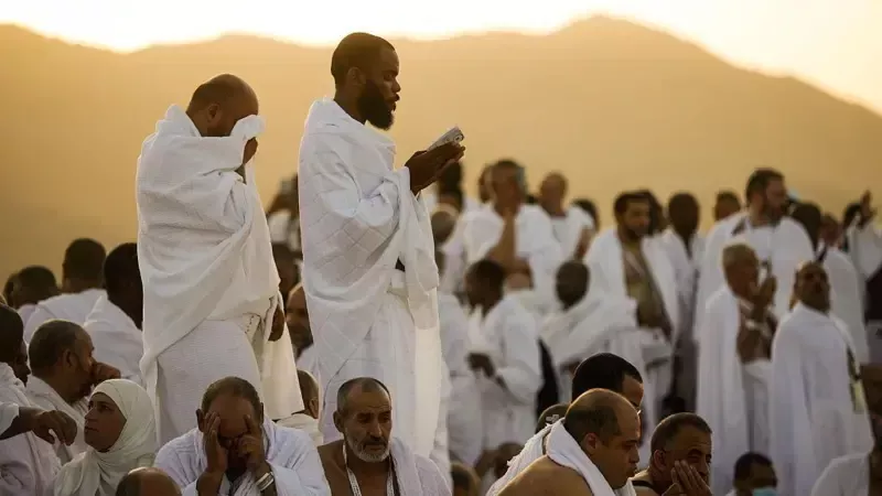 الحجيج على عرفات