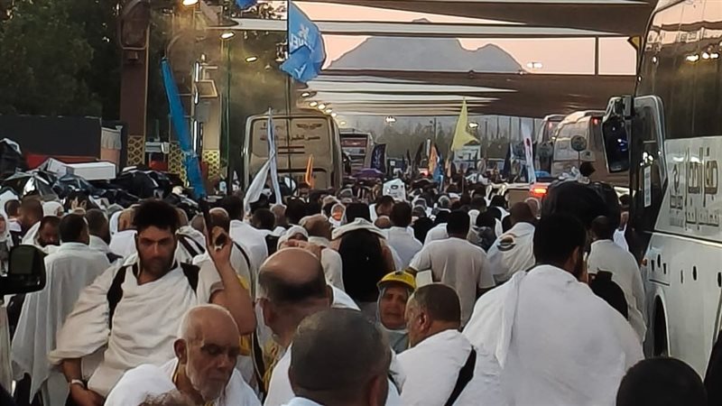 نفرة الحجاج إلى مزدلفة