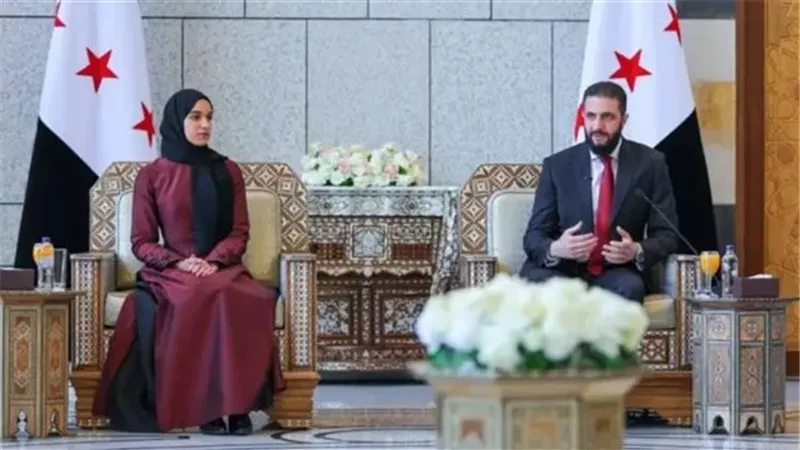 الشرع وزوجته