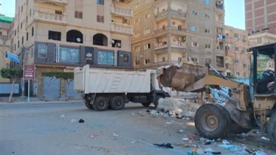 حملة نظافة مكبرة خلال رابع أيام عيد الأضحى المبارك بكفر الدوار