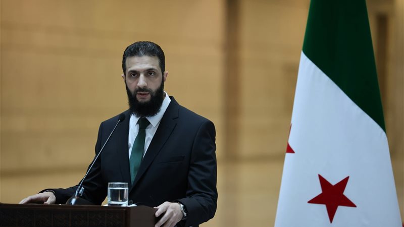 الرئيس السوري الإنتقالي