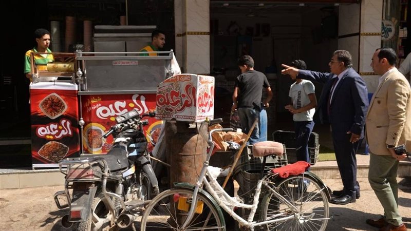 أثناء الجولة التفقدية