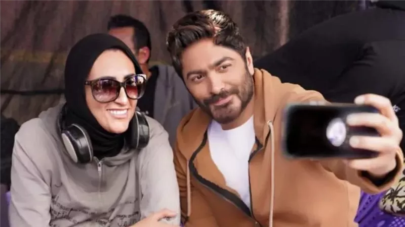 تامر حسني وسارة وفيق