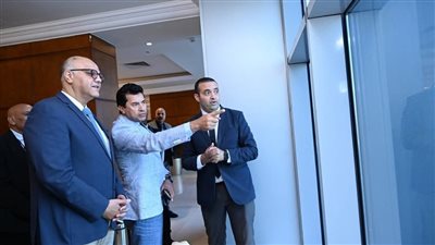 وزير الرياضة ومحافظ القليوبية يشهدان نهائي دوري مراكز الشباب لكرة اليد