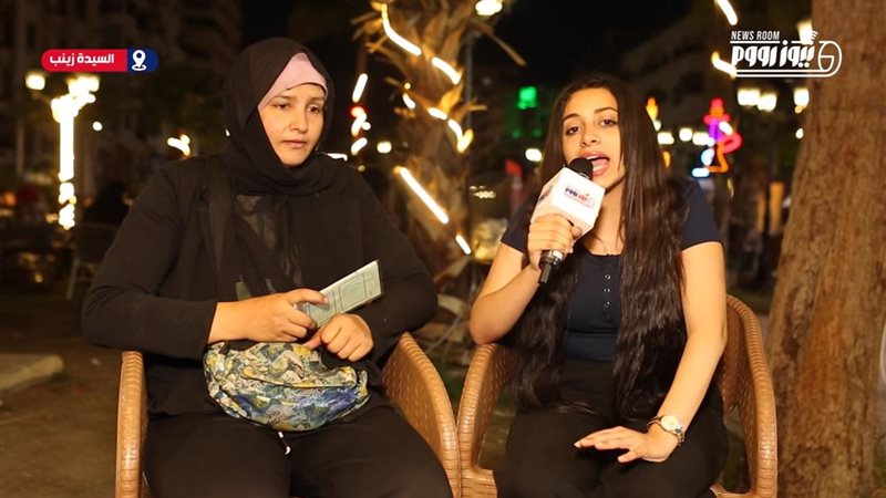 مارينا إبراهيم تحاور