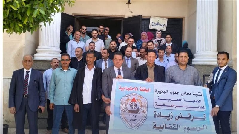 وقفة المحامين