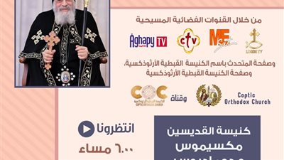 البابا تواضروس الثاني يستأنف عظته الأسبوعية في الإسكندرية
