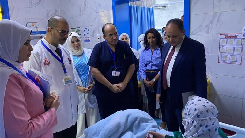 جانب من زيارة مدير
