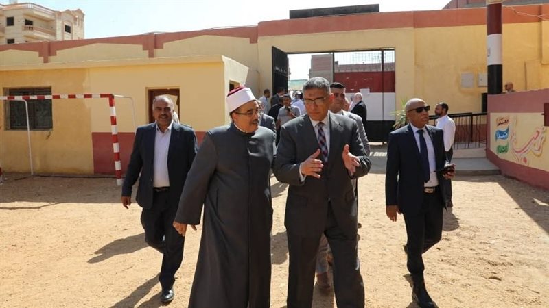  محافظ الجيزة، والشيخ