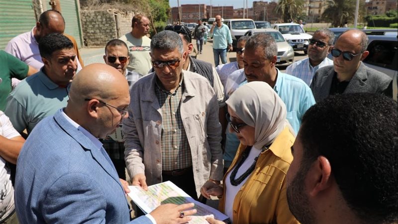 محافظ الجيزة يتفقد