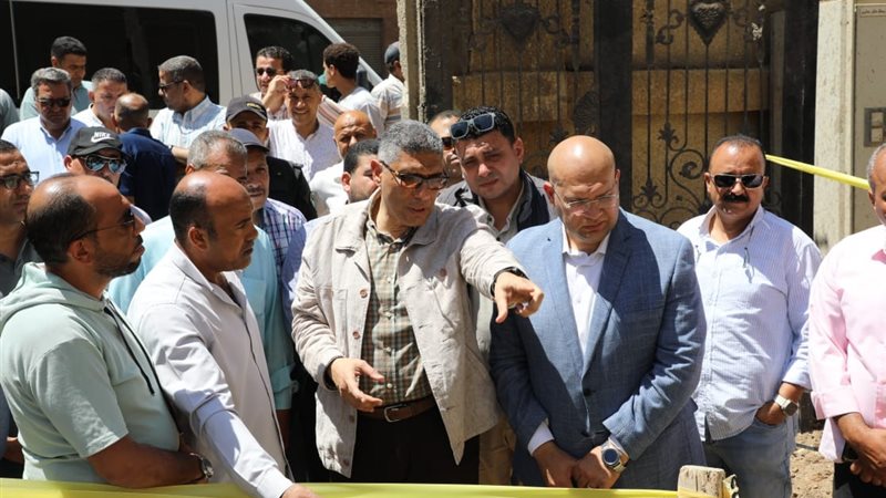 محافظ الجيزة في جولة