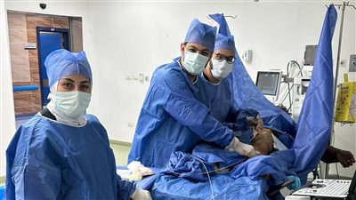 إنجاز طبي جديد في القناطر الخيرية.. قسم جراحة الأوعية الدموية يواصل التميز 