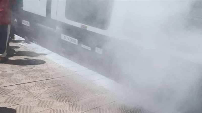 جانب من انبعاث الادخنة