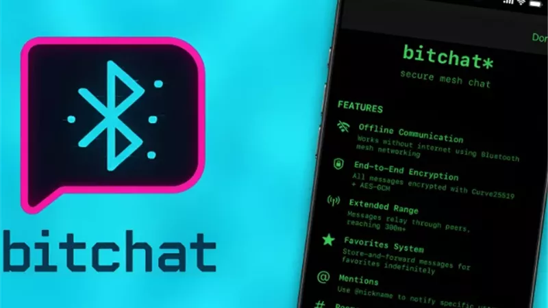 تطبيق BitChat