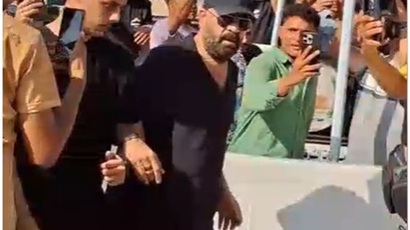 محمد سعد من جنازة