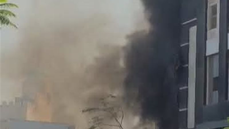 آثار الحريق