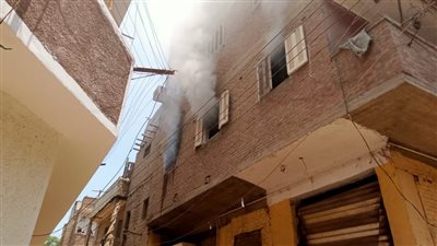 إنقاذ سكان عقار من كارثة محققة بعد حريق شقة في قليوب