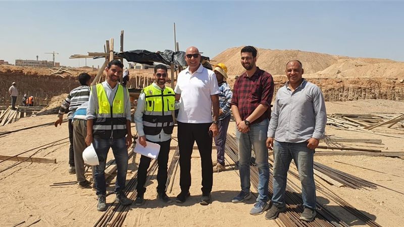 نائب الزمالك يتفقد