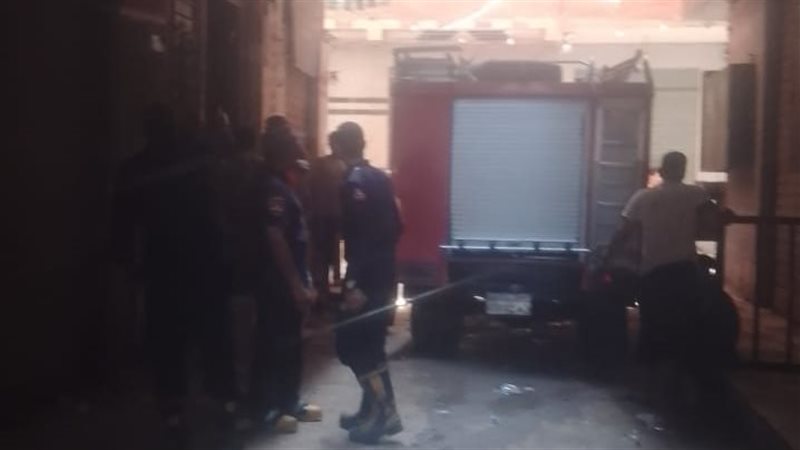 السيطرة على حريق
