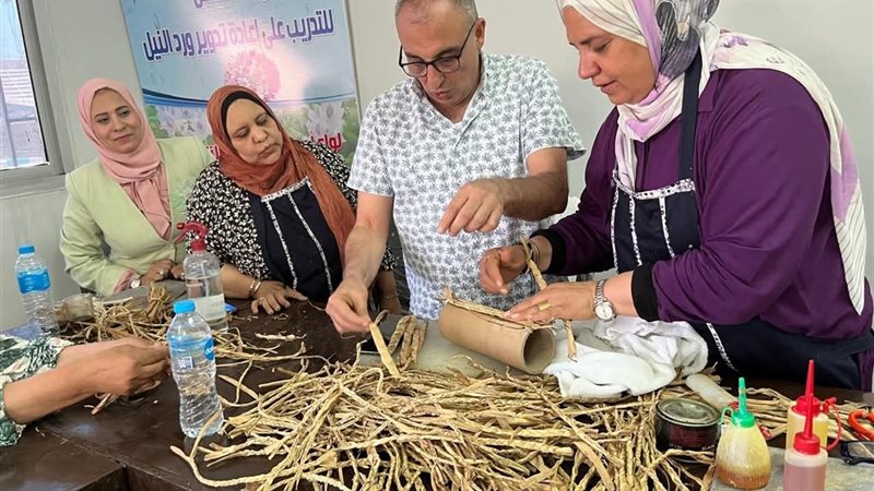 جانب من الورشة