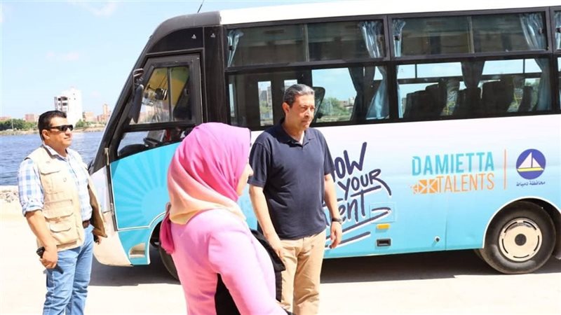 محافظ دمياط ونائبته