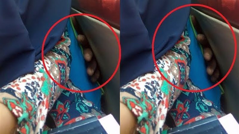 تحرش بسيدة داخل ميكروباص
