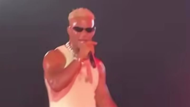 محمد رمضان في حفله