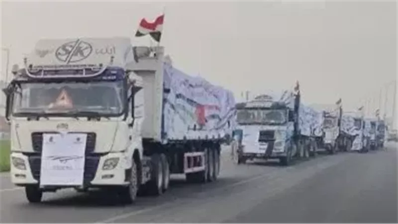 دخول مساعدات لغزة