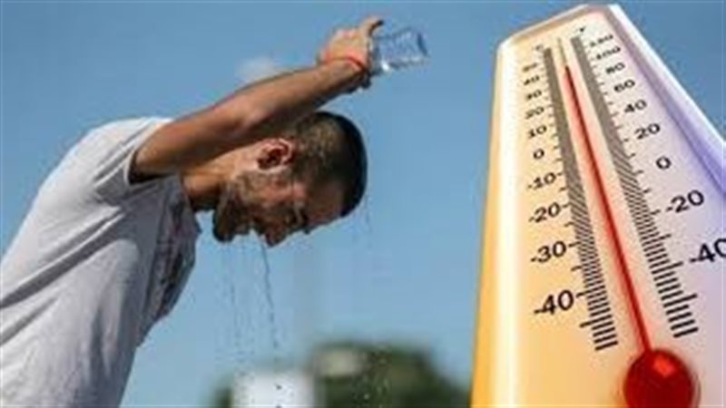 ارتفاع درجة الحرارة
