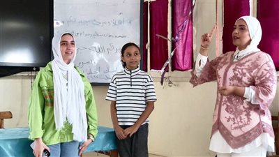 تدريب عملي للشباب بدمياط على تقارير الإذاعة والتلفزيون ضمن برنامج ثقافي