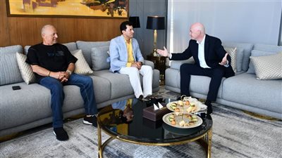 إنفانتينو: شغف كرة القدم متعمق في مصر.. والساحل الشمالي جوهرة البحر المتوسط