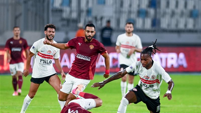 مباراة الزمالك وسيراميكا