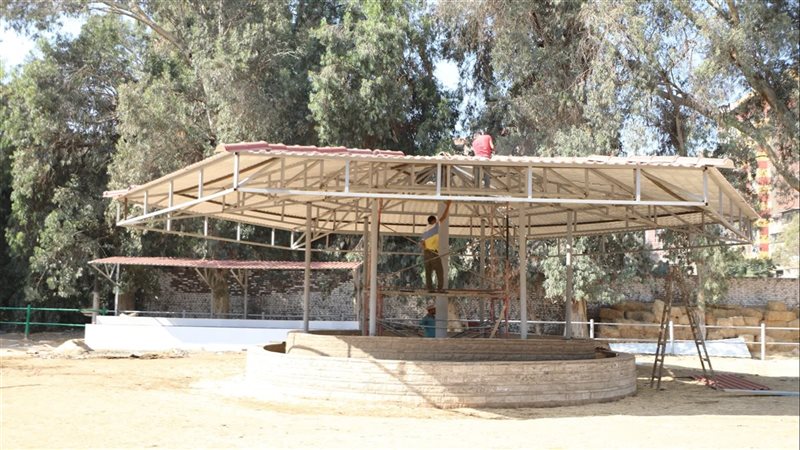 وزير الزراعة يتفقد