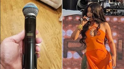 ميكروفون كاردي بي يعود للبيع بمبلغ يصل إلي مليون دولار