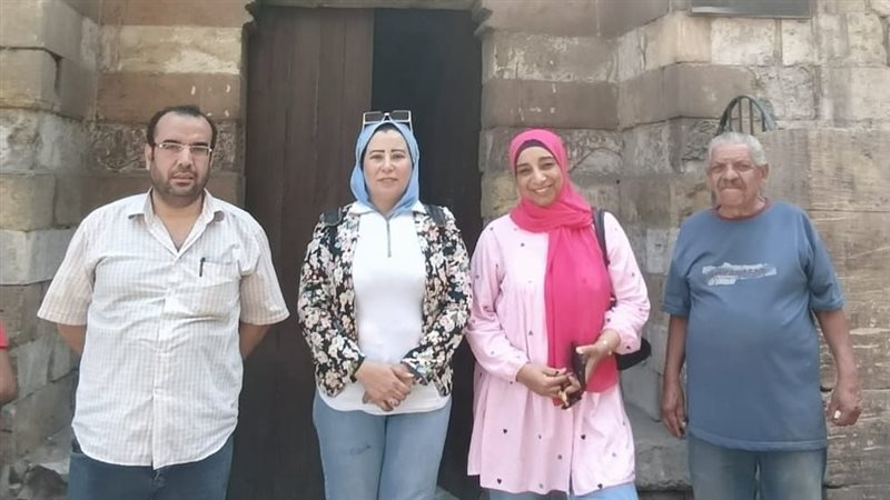 جانب من المعاينة