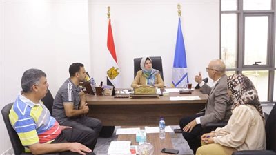 تنفيذًا لتوجيهات محافظ دمياط.. نائب المحافظ تتابع مستجدات خطط التحول الرقمي